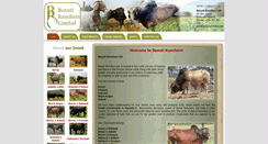 Desktop Screenshot of banutiranchers.com